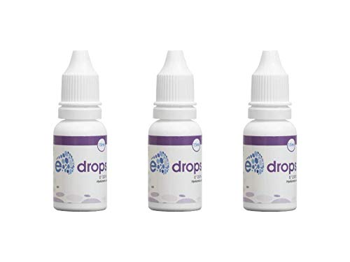 3 E-Drops, Elentillas, Gotas Oftalmológicas, Hidratación, Lubricación, Ácido Hialurónico, Irritación Ocular, Multidosis 10 ml, Pack de 3 (3)