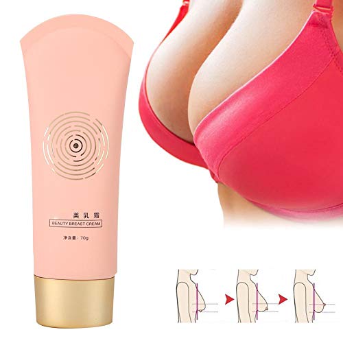 70g Lady Crema mamaria, Crema reafirmante para el aumento de busto de las mujeres Crema de elevación para la belleza de la forma del cuerpo, Crema para el agrandamiento de la ampliación del busto Smoo