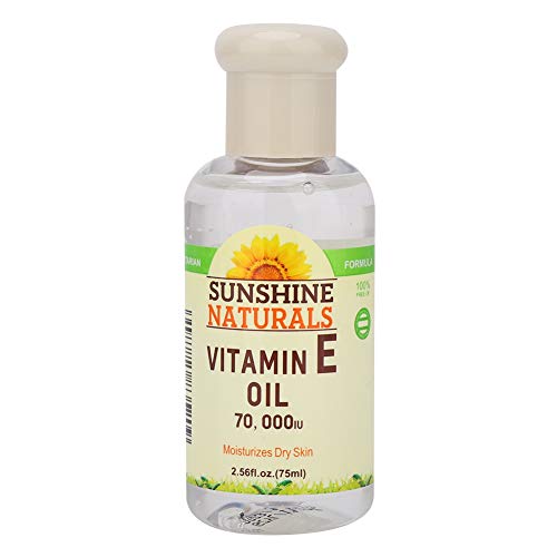 75 ml de aceite esencial para plantas Vitamina E Facial de la mañana y de la tarde Cuidado de la piel para blanquear las arrugas a prueba de grietas