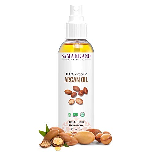 Aceite de Argán Bio 100% Puro Ecológico Primera Presión en Frío para Pelo y Piel - El Original de Marruecos (100 ml)