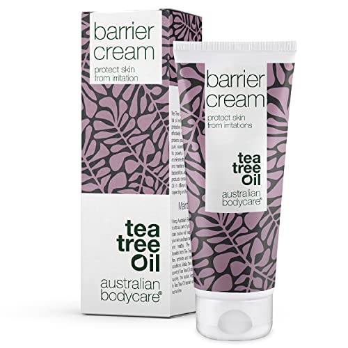 Australian Bodycare Barrier Cream | Para adultos para incontinencia, dolor, hirritación y fricción de la piel y glúteos | Gel antienrojecimiento para zonas íntimas | Aceite de árbol de té 100% natural