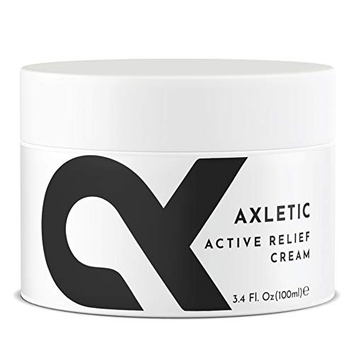 AXLETIC Crema Arnica y Aceite de Cañamo - Crema Dolores Musculares y Articulaciones - Pomada Antiinflamatoria Dolor Espalda - Aceite Cañamo Relajante Muscular - Arnica Crema Masaje Fisioterapia, 100ml