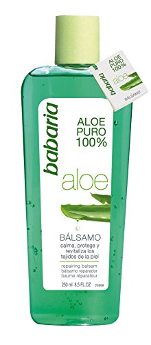 Babaria - Aloe Vera Balsamo Reparador, Verde, 250 Mililitros