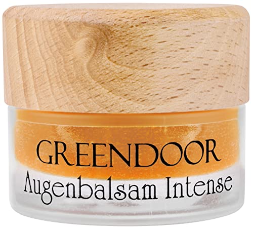 Bálsamo de Ojos Intense 15 ml - suaviza y alisa Arrugas, natural Anti envejecimiento Fórmula, BIO Crema para con Escaramujo + Aceite argán, de la manufactura de cosmética natural