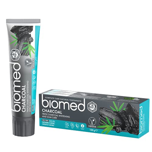 BIOMED Charcoal pasta de dientes 100 Gr