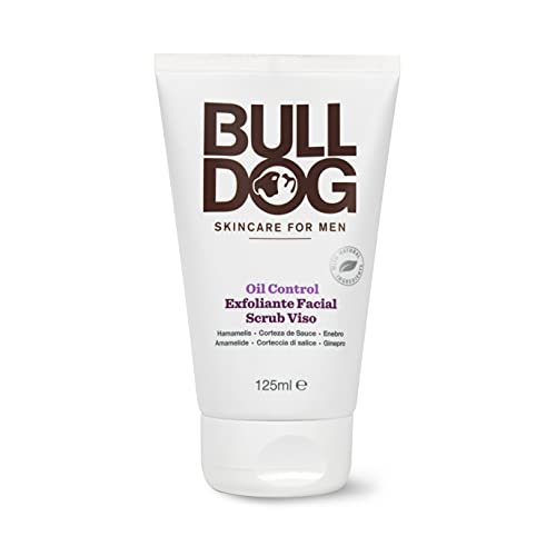 Bulldog Skincare for Men - Crema facial hidratante 100 ml para hombres con piel grasa, contiene ingredientes naturales Hamamelis, corteza de Sauce y Enebro