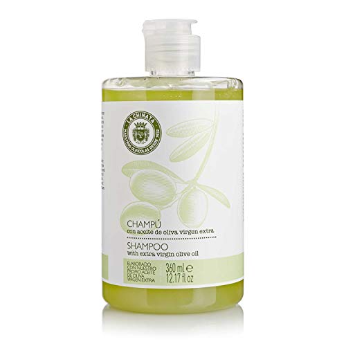 Champú REGENERADOR con Aceite de Oliva Virgen Extra 360 ml 12.7 fl/oz/Extra Virgin Olive Oil Shampoo