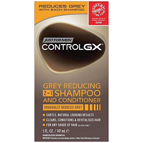 Champú y Acondicionador 2 en 1 Just For Men Control GX para reducción de canas (147 ml)