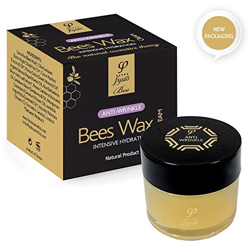 Crema Antiarrugas - Anti Envejecimiento  Hecha con Cera de Abeja Orgánica, Aceite de Oliva Virgen Extra y Aceites Esenciales - 50ml - Hidratación Profunda  Trata el Acné - Suaviza y Restaura la Luminosidad de la Piel - Para Todos los Tipos de Piel