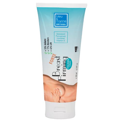 Crema Reafirmante de Senos FORTE con Colageno & Fenogreco para Reafirmar, Levantar, Aumentar y dar Volumen al Pecho - Crema para Busto, Cuello & Escote - 200 ml