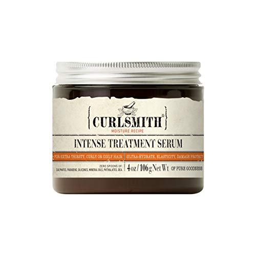 Curlsmith Intense Treatment Serum Tratamiento Suero de Aceite Natural sin enjague para Pelo Rizado