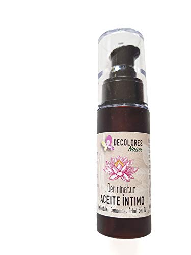 Decolores | Aceite Íntimo | 50 ml | Oleo de Uso Íntimo para el Cuerpo y Zonas Intimas | Descubre Nuestra Gama de Aceites Corporales Esenciales Ecológicos