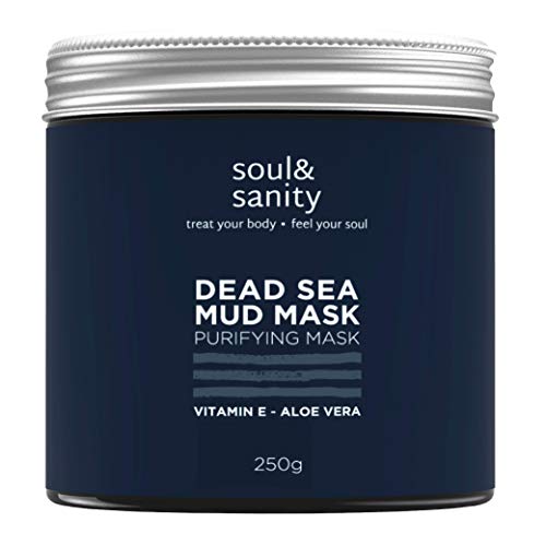 Der Sieger* – Máscara del Mar Muerto con aloe vera y aceite de argán, 250 g, vegano, antiespinillas, antigranos, mascarilla purificadora del mar muerto, cosmética natural