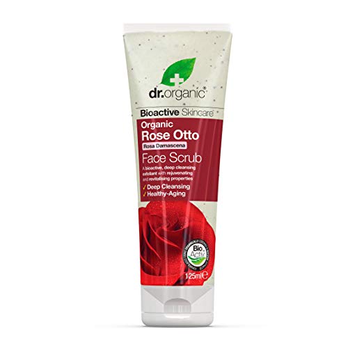 Dr. Organic Exfoliante Facial Rosa De Damasco 125 ml