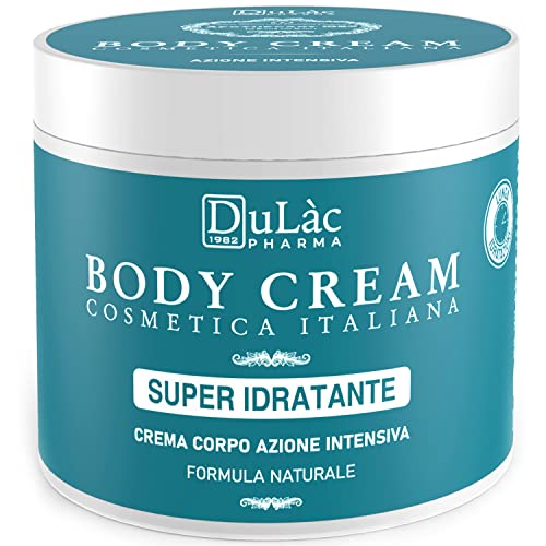 Dulc Crema Hidratante Corporal, Reafirmante y Natural, Sin Parabenos con Aceite Tsubaki, Flor De La Pasión Orgánica y Vainilla, Made en Italy, para Mujeres y Hombres