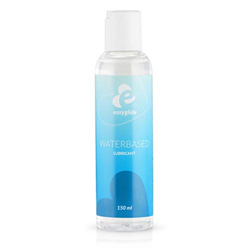 EasyGlide Lubricante a Base de Agua - Lubricantes Sexuales Estimulantes - No Pegajoso, Apto para Preservativos y Seguro para Usar con Juguetes Sexuales - 150 ml