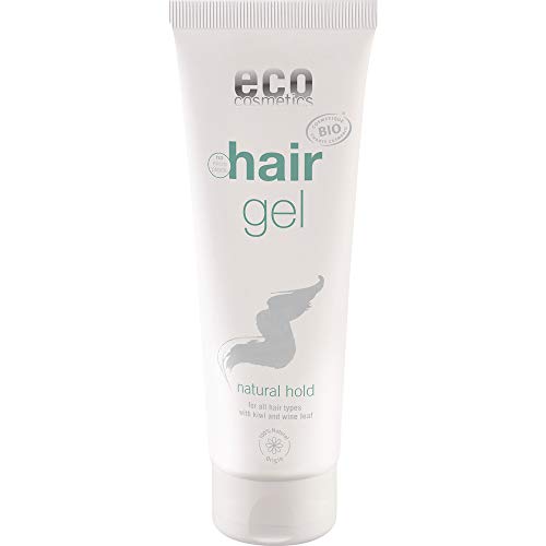 Eco Cosmetics - Gel fijador cabello Kiwi - Hoja de parra, EcoCosmetics 125ml