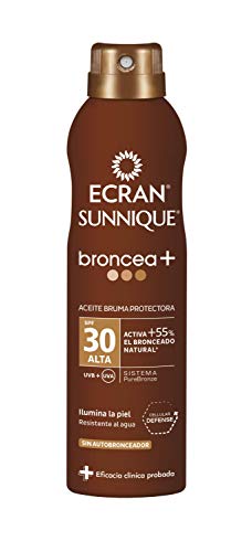 Ecran Sunnique Broncea+ Aceite Bronceador