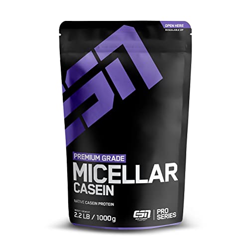 ESN Caseína Micelar - Proteína de Caseína la proteína ideal para la noche - 1000g (Natural)