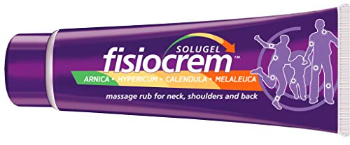 Fisiocrem Solugel - crema de masaje para el cuello, hombros y espalda con Arnica - 60 ml