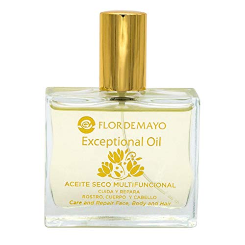 Flor de Mayo, Aceite Seco Multifuncional, Aceites Naturales Piel y Cabello 55ml