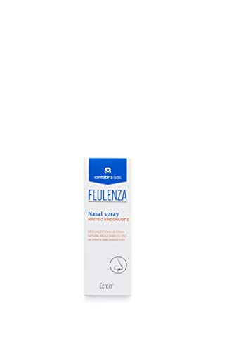 Flulenza Nasal Spray - Protección Natural, Descongestiona la Nariz, Reduce la Inflamación, Alivia los Síntomas como Sequedad, Estornudos y Picor, 20 ml