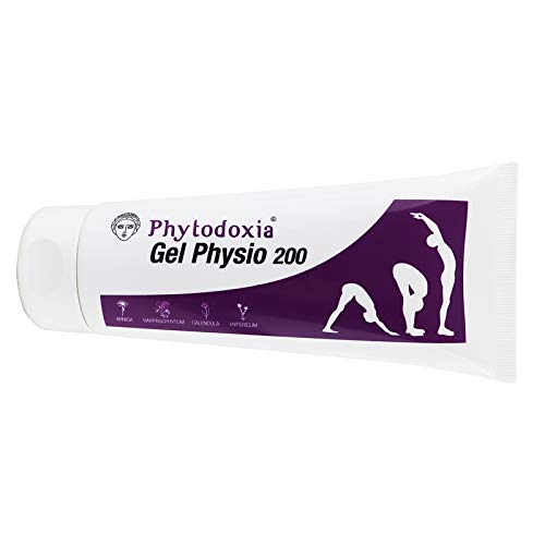 Gel Physio Cream 200 ml | Dolor Muscular y de Articulaciones | Crema Masaje Natural para el Pre entreno | Con Hipérico, harpagofito y aceite de caléndula | Dermatológicamente testado