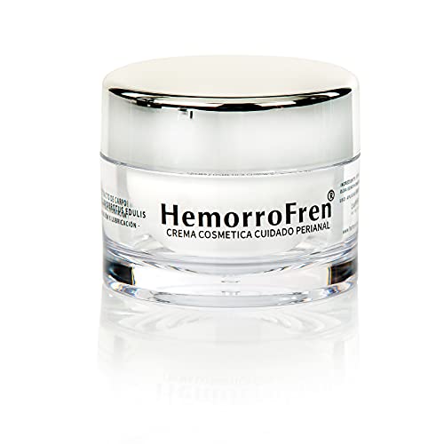 HEMORROFREN (30ml) Crema Cosmetica de Cuidado Perianal Pomada para Hemorroides, Picores, Irritaciones y Prúritos Tratamiento Natural