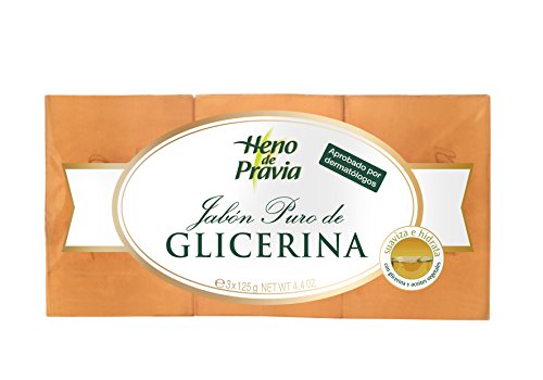 Heno De Pravia - Pastilla de jabón glicerina 3 x 125 g