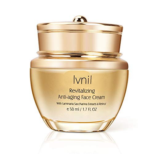 Invil Crema Facial Hidratante Antiarrugas,Rico en vitamina C, retinol y ácido hialurónico, puede efectivamente anti-envejecimiento, anti-arrugas e hidratante,Cremas de Dia/Noche y Mujer/Hombre 30ml