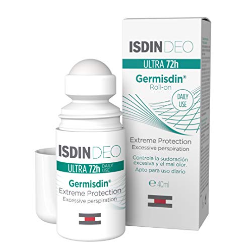 ISDIN Deo Germisdin Ultra 72h Desodorante - Controla la sudoración excesiva y el mal olor - 40 ml