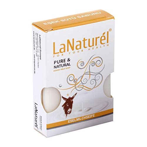 Jabón de leche de burra BIO especial Para Tu Salud - Tratamiento Efectivo Eczema y Psoriasis y Acné - Vegano - 100% Orgánico - Jabón Sólido - Limpiador Facial - 100 gr.