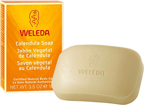 Jabón Vegetal de Caléndula, Pieles Sensibles y Niños - Weleda - 100 g