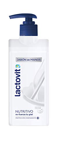 Lactovit - Jabón de Manos Nutritivo con Protección Higienizante, para Piel Normal y Seca - 250ml