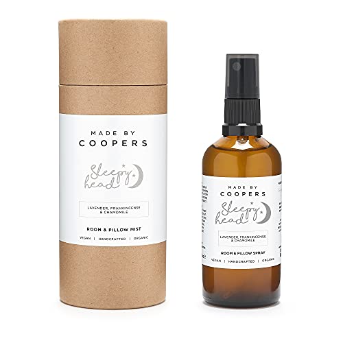 Made By Coopers Remedio natural para dormir spray, Lavanda, manzanilla con aceites esenciales - relajante 100ml