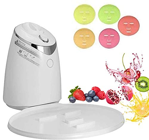 Máquina de máscara facial, transmisión de voz Automatización completa DIY Colágeno de frutas y verduras naturales Fabricación de máscara personal para el cuidado de la piel(EU)