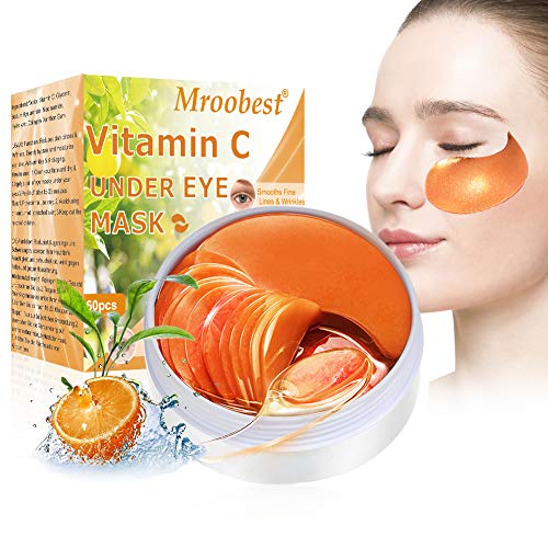 Mascara Para Los Ojos, Ojos Parches, Eye Mask, Mascarilla de colágeno para ojos, hidratante, antiarrugas y antienvejecimiento, reduce bolsas, ojeras e hinchazón 60 piezas