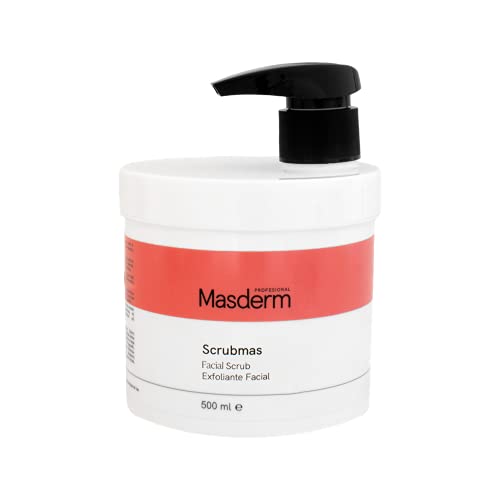 MASDERM | Exfoliante Facial Profesional 500ML | Peeling Facial | Gel Limpiador Facial | Crema Exfoliante Facial Mujer y Hombre | Gel Exfoliante Facial Natural | Exfoliante Piel Grasa y Seca | Quimico