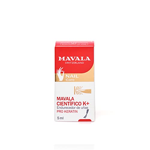 Mavala Científico K+ Endurecedor de Uñas Tratamiento para Evitar que las Uñas se Rompan o se Separen, 5 ml