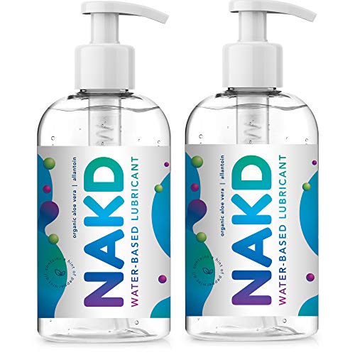 NAKD Lubricante Original de base Acuosa Sensación íntimo Natural de Larga duración con Aloe Vera