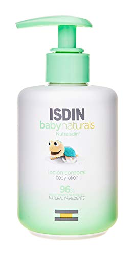 NutraISDIN Baby Naturals Loción Hidratante Corporal para Bebé con Un 96% de Ingredientes de Origen Natural, 200 Mililitros