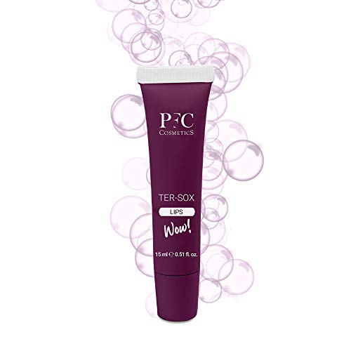 PFC Cosmetics - Voluminizador Labial Ter Sox Wow Lips 15ml - Efecto Rellenador Gracias al Ácido Hialurónico - Aporta Hidratación y un Color Natural más Intenso