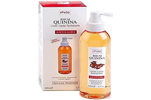 Phyto Nature Rhum Quinina - Loción para cabello anticaída, 200 ml
