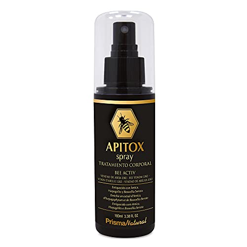 Prisma Natural 005110346 Apitox Spray Muscular de veneno de abeja contra el dolor, 100 ml