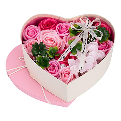 Regalos para San Valentin Wisolt Rosas de Jabon para Decorar Flores de Jabon Perfumado Regalos Originales para San Valentin Aniversario Cumpleaños Boda