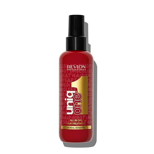 Revlon Professional UniqOne Celebration Edition Nueva Fragancia, Protector térmico cabello y tratamiento en spray, 150ml