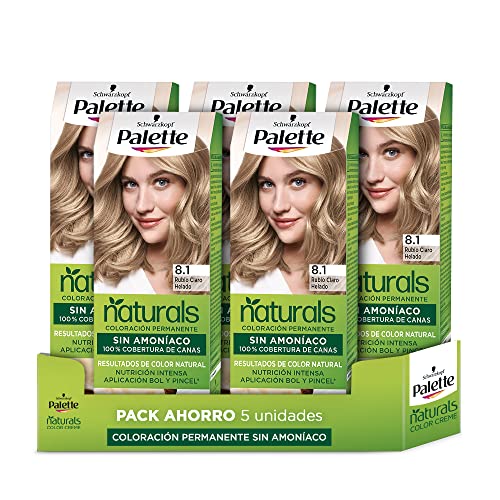 Schwarzkopf Palette Naturals - Tinte 6.88 cabello Rojo Intenso - Coloración Permanente  Perfecta cobertura de canas  Colores increíblemente naturales (Pack de 5)