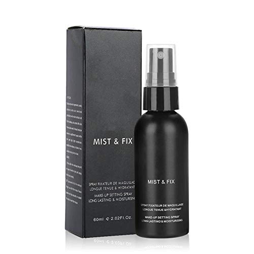 Spray fijador de maquillaje hidratante de larga duración, fijador de agua de maquillaje con control de aceite de hidratación profesional mate natural 60ml