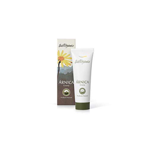 Tall Orgnics - Crema Árnica Montana 75ML | Alto Contenido en Extracto de Árnica, 100% Ecológico, con Proteína de Trigo y Menta, Antiinflamatorio Natural, para Molestias Reumáticas y Musculares