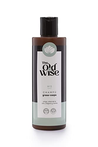 The Old Wise - Champú N3 grasa/caspa NATURAL y VEGANO